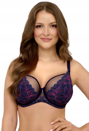 Ava Podprsenka Navy Blue/námořnická Modrá 2183 Maxi Měkká/soft 105E