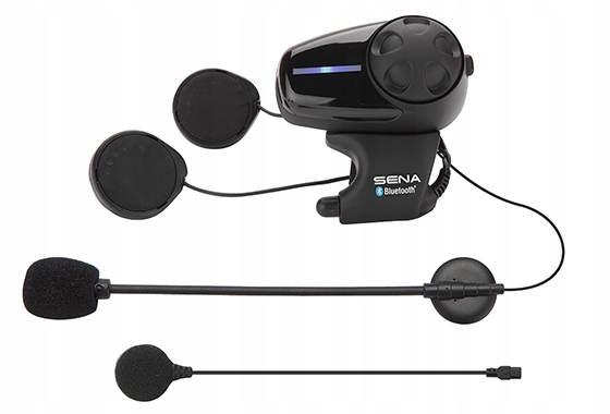 Sena Motocyklový Interkom SMH10 Bluetooth 3.0 900 M S Mikrofónom Na Čelenke
