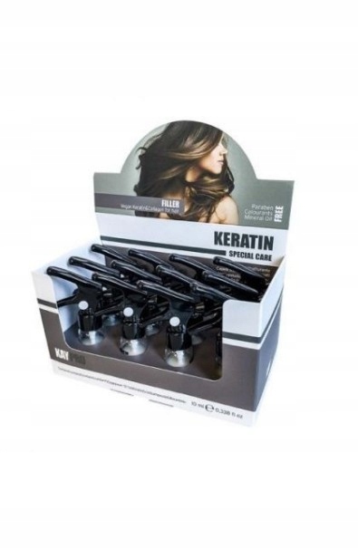 Keratin Filler Odżywka do Włosów 12x Intensywna Regeneracja