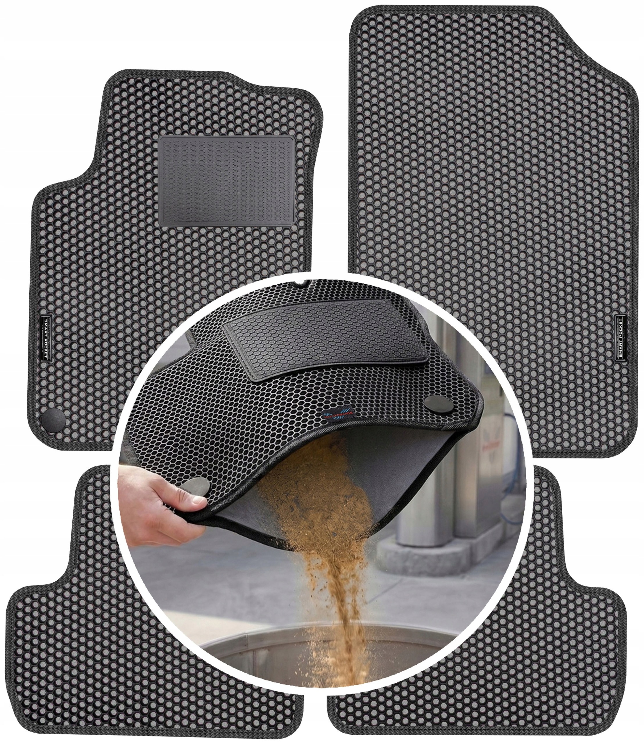 Citroen DS3 2009-2016 Koberce Eva Smart Pocket