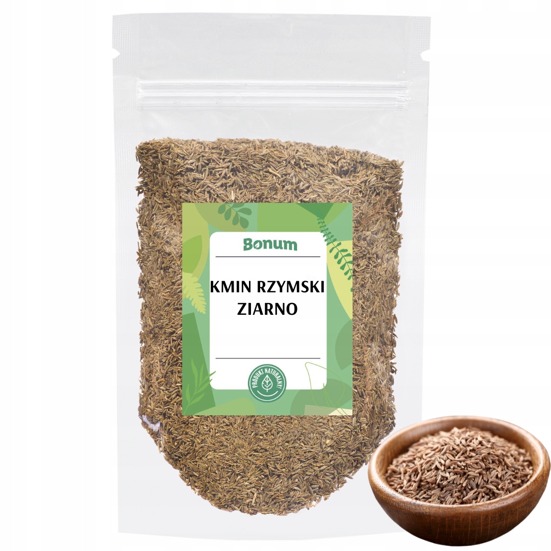 Římský kmín Zrno přírodní Aromatické koření na maso 1 kg Bonum