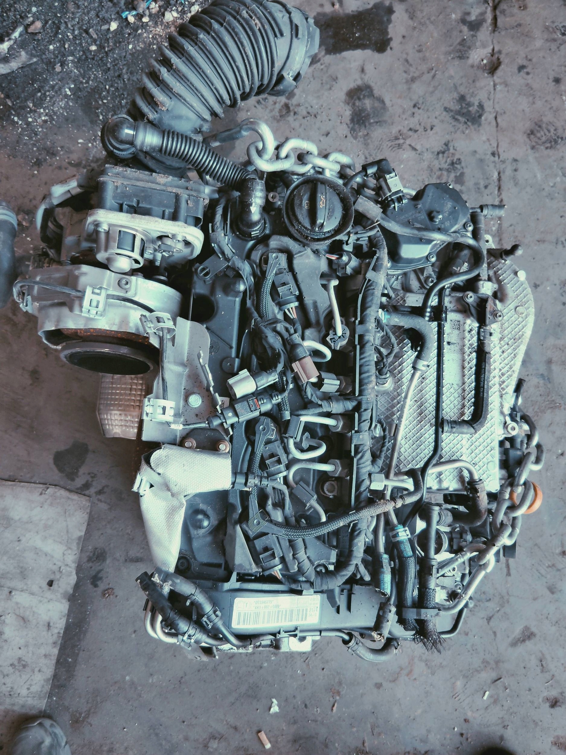 AUDI Q3 II 83A 2.0 TDI engine complete DEMONTAZ DTS
