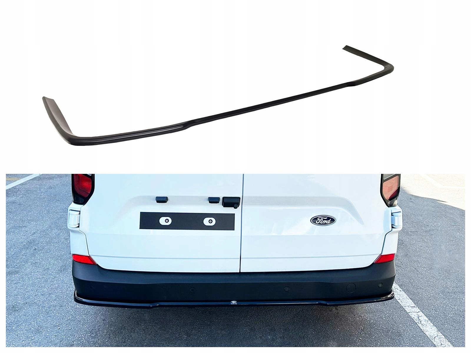 Kryt zadního nárazníku difuzér pro Ford Transit Custom V710 T7 II 2023-