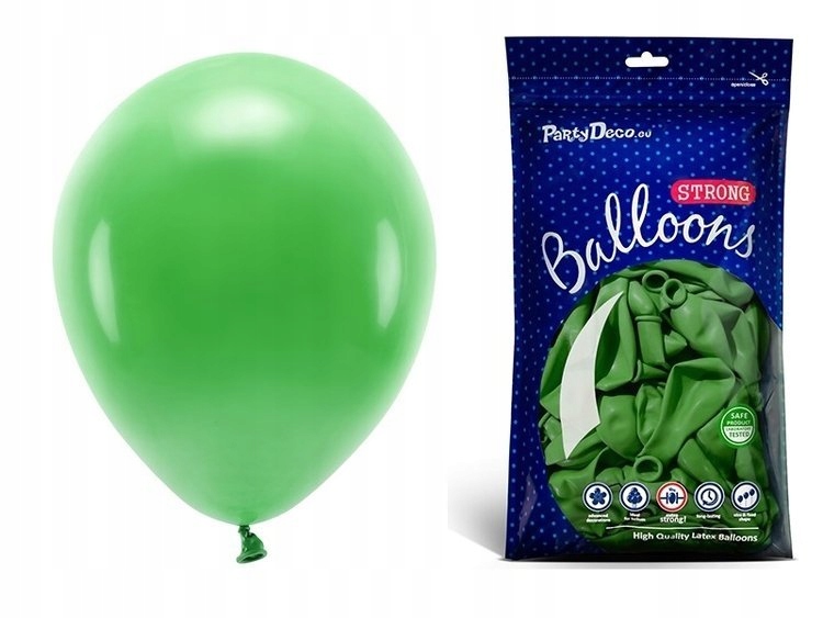 

Balony limonkowe pastelowe 12 cm przyjęcia 100 szt
