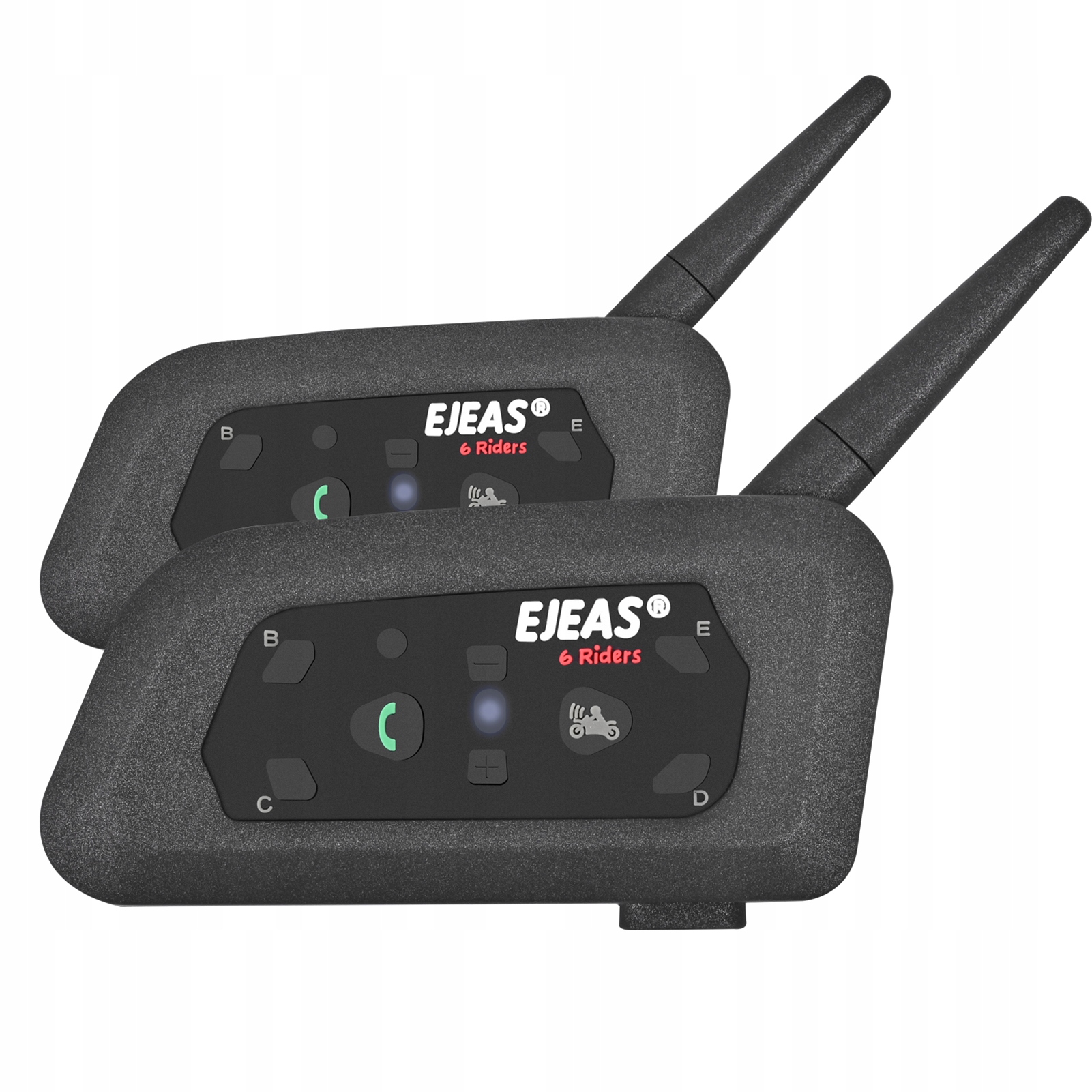 Interkom do kasku motocyklowego 2 szt EJEAS V6 Pro