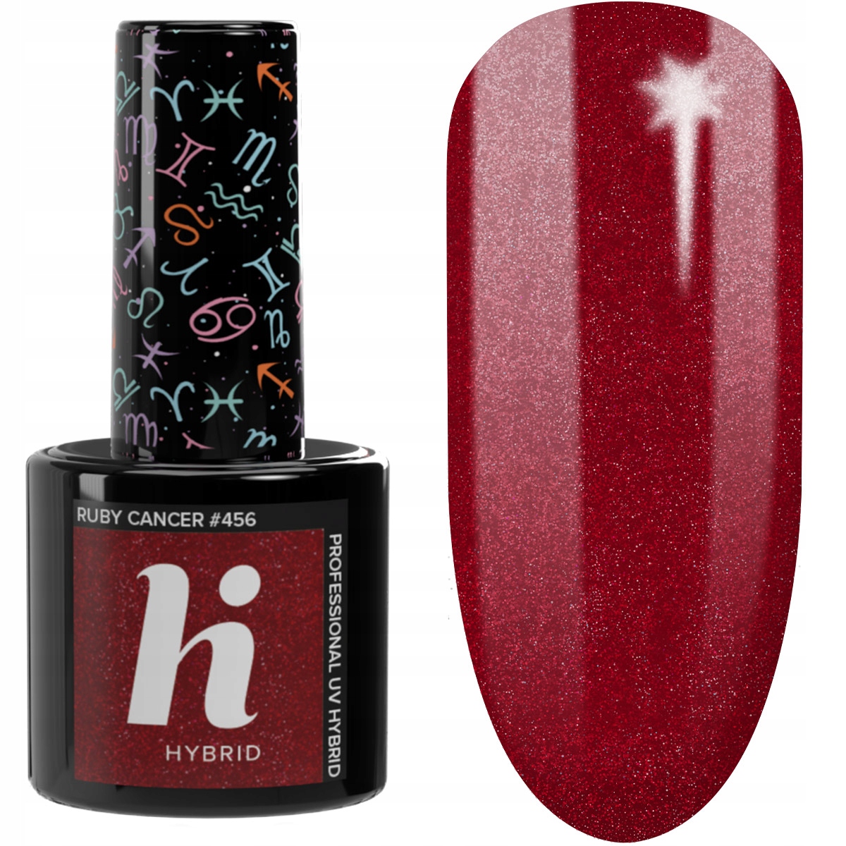 

456 Hi Hybrid Lakier Hybrydowy Ruby Cancer
