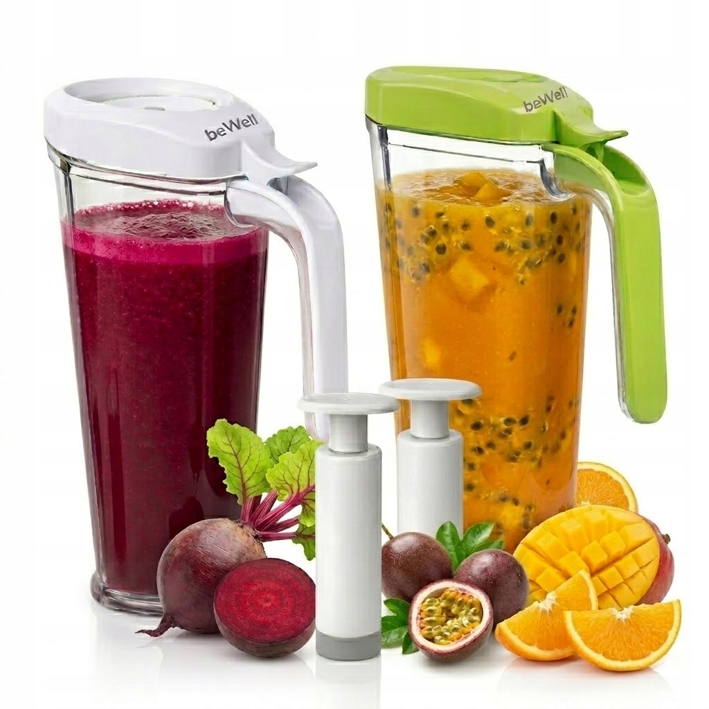 Vakuové nádoby na potraviny Sada pumpiček 2x1L pro skladování beWell