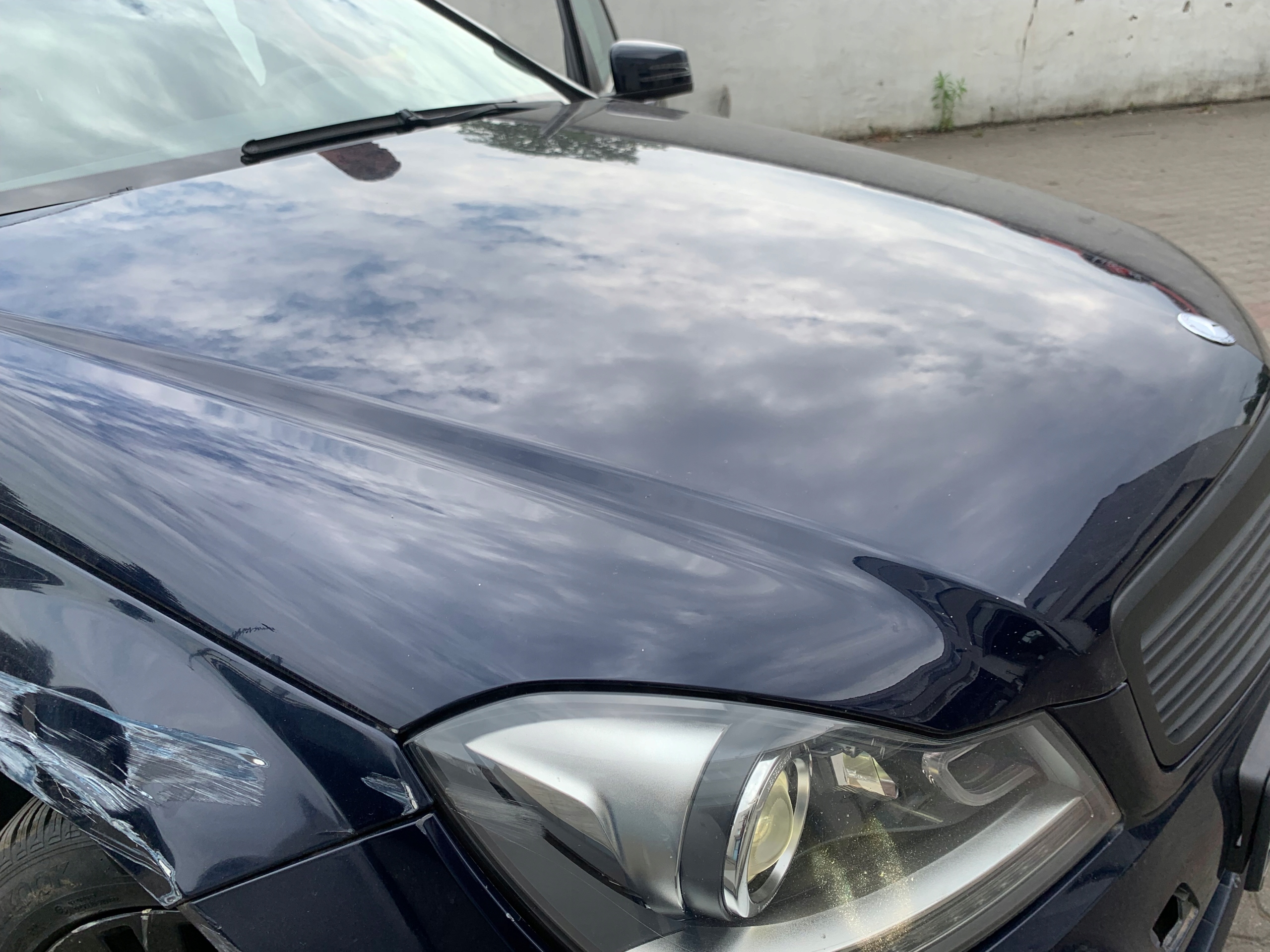 Motorhaube Mercedes-Benz C-Klasse W204 Bonnet Hood - Thumbnail 9