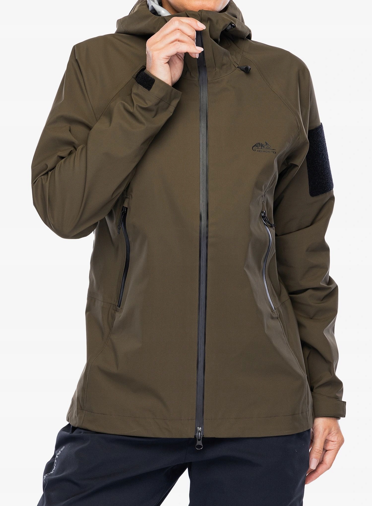 Dámská bunda Helikon-Tex Squall Hardshell taiga zelená L