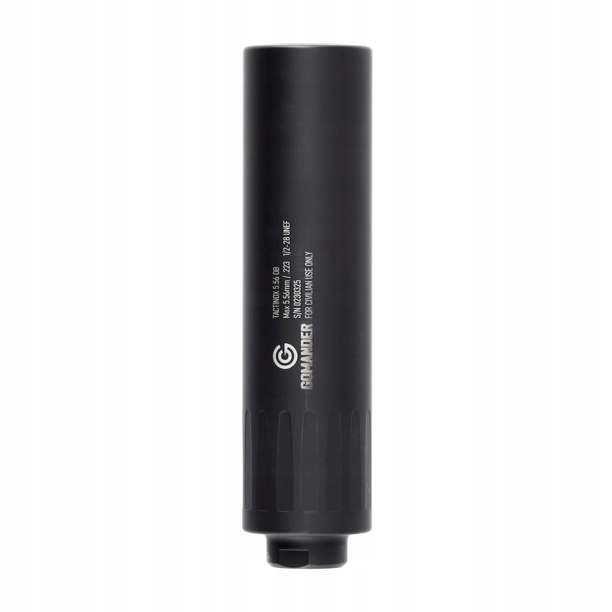 Tłumik do broni Gomander Tactinox Ob 5,56 mm 1/2x28 Unef