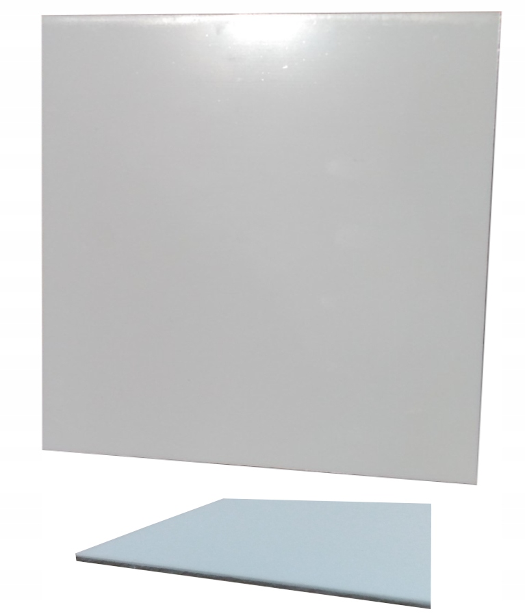 

Arkusz Abs płytka plastikowa Biała 220x220 1MM