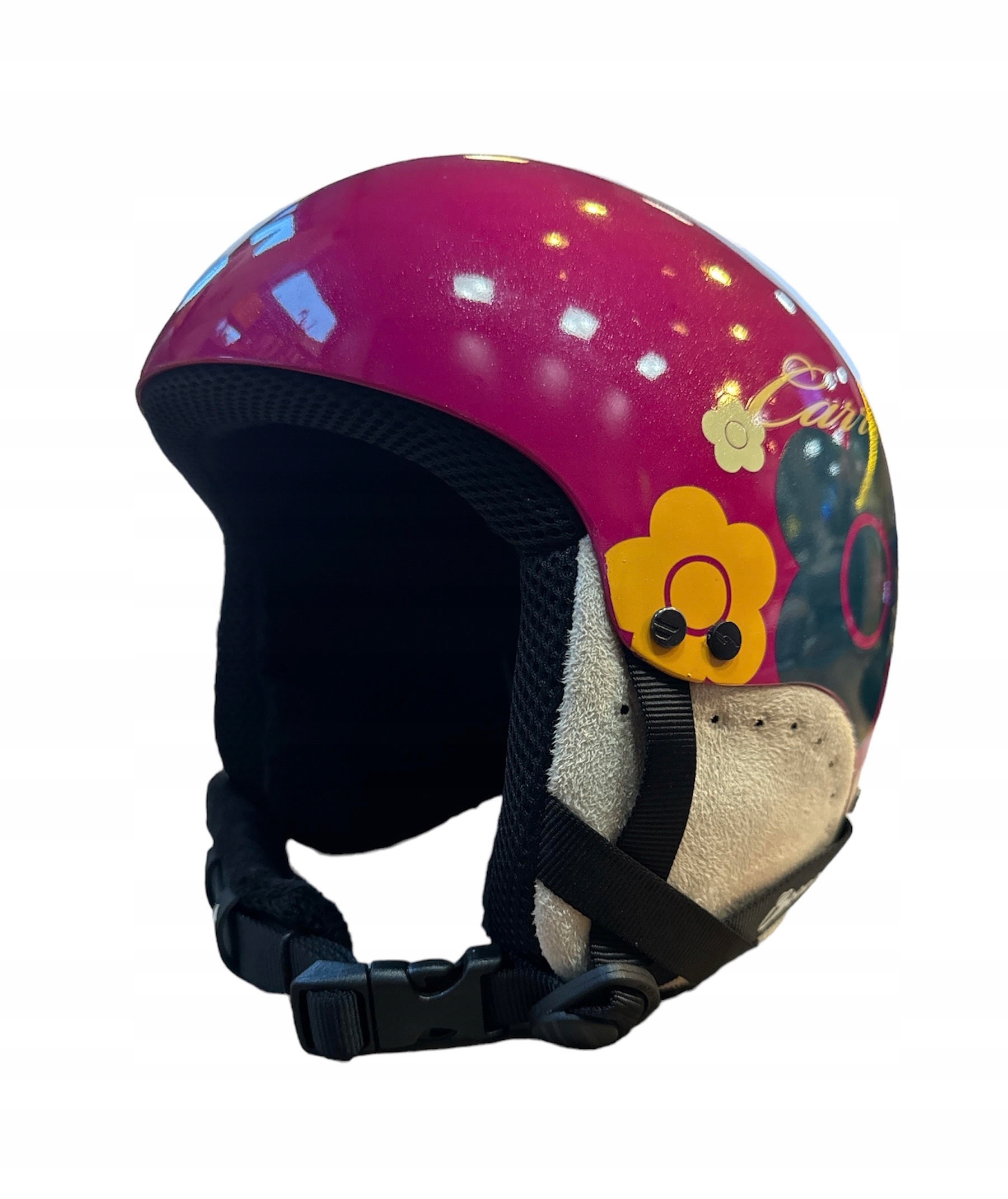 Kask Damski Na Narty Carrera Desire 2.10 Pink Fucsia Daisy S/m 55-58