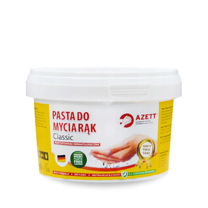 

Azett Classic Niemiecka Pasta Bhp do rąk 500ml