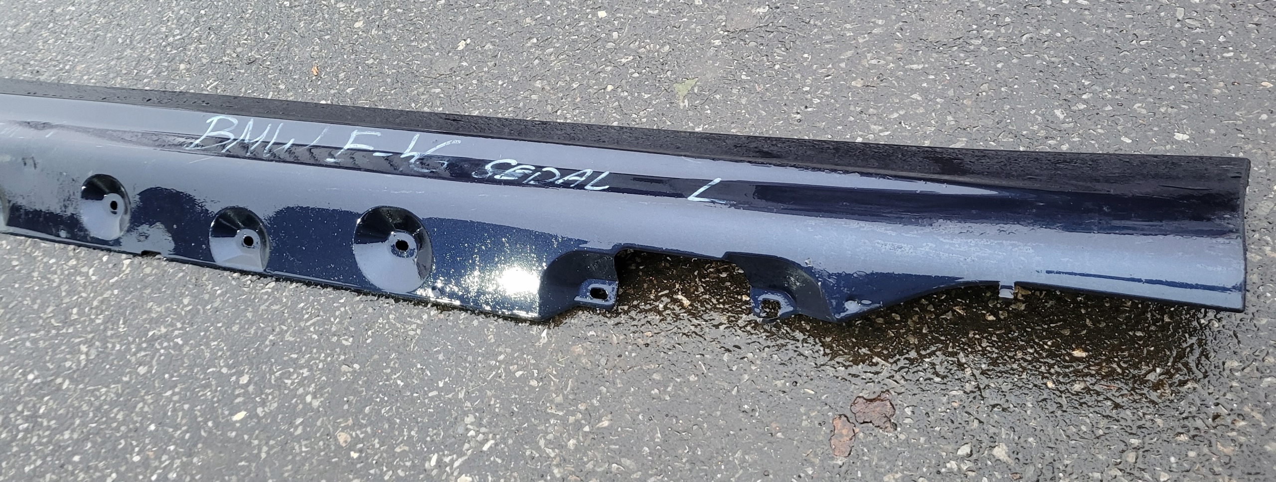 moulding cap of the threshold threshold left BMW 3 E46 8209755 OE