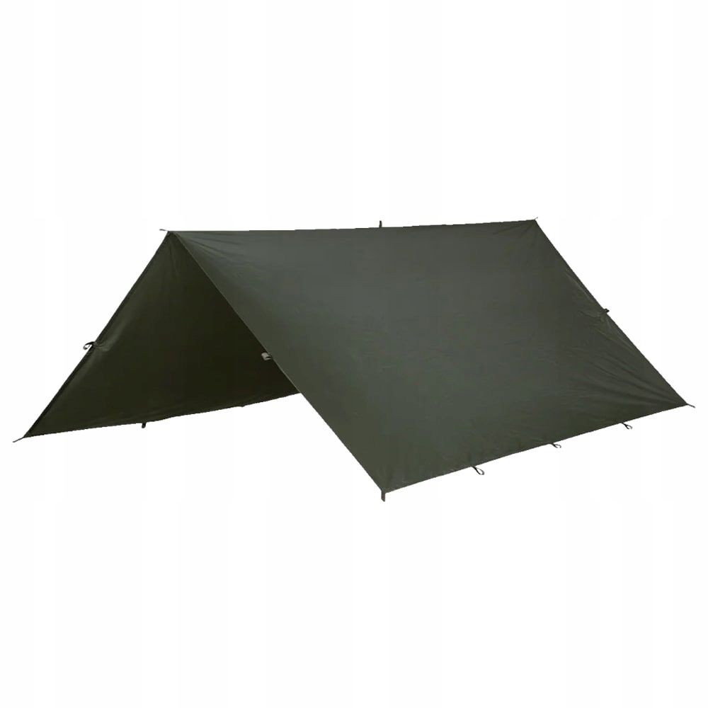 Plachta pro turistické kempování Savotta Laavu Tarp zelená