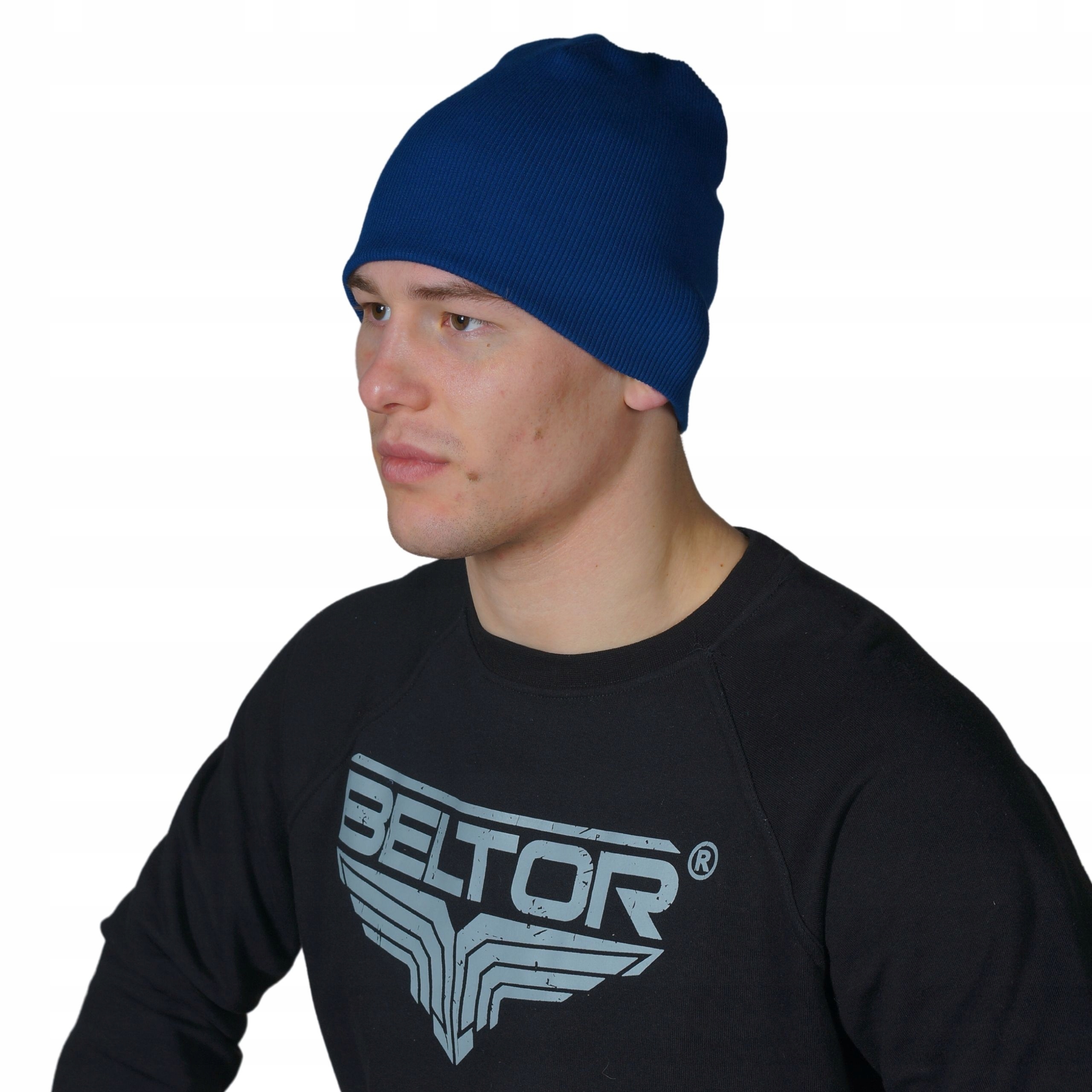 BELTOR CZAPKA ZIMOWA 01 / WINTER CAP 01 NIEBIESKA BLUE Rozmiar uniwersalny