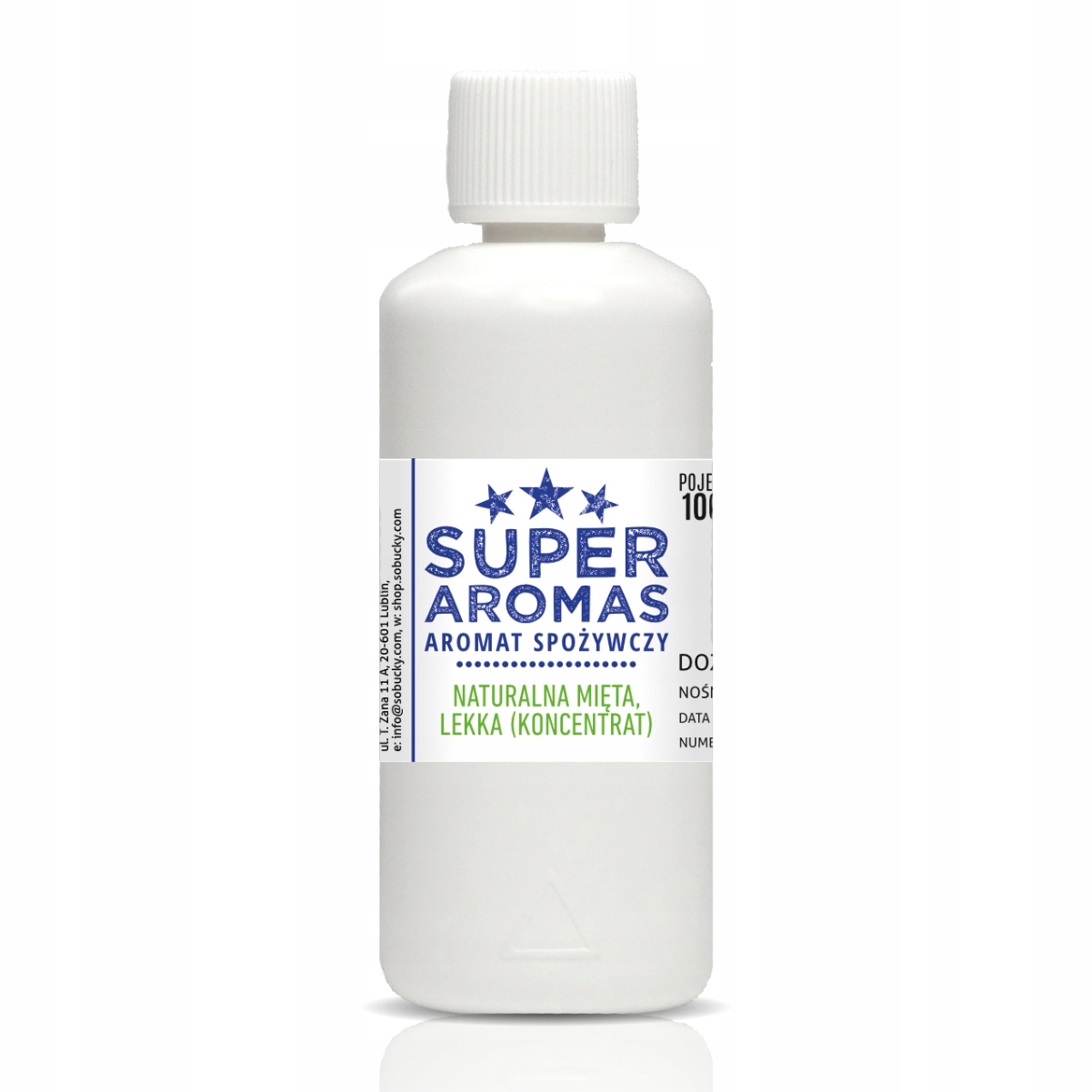 Aromas Potravinářská vůně Přírodní Máta Lehká (koncentrát) 100 ml