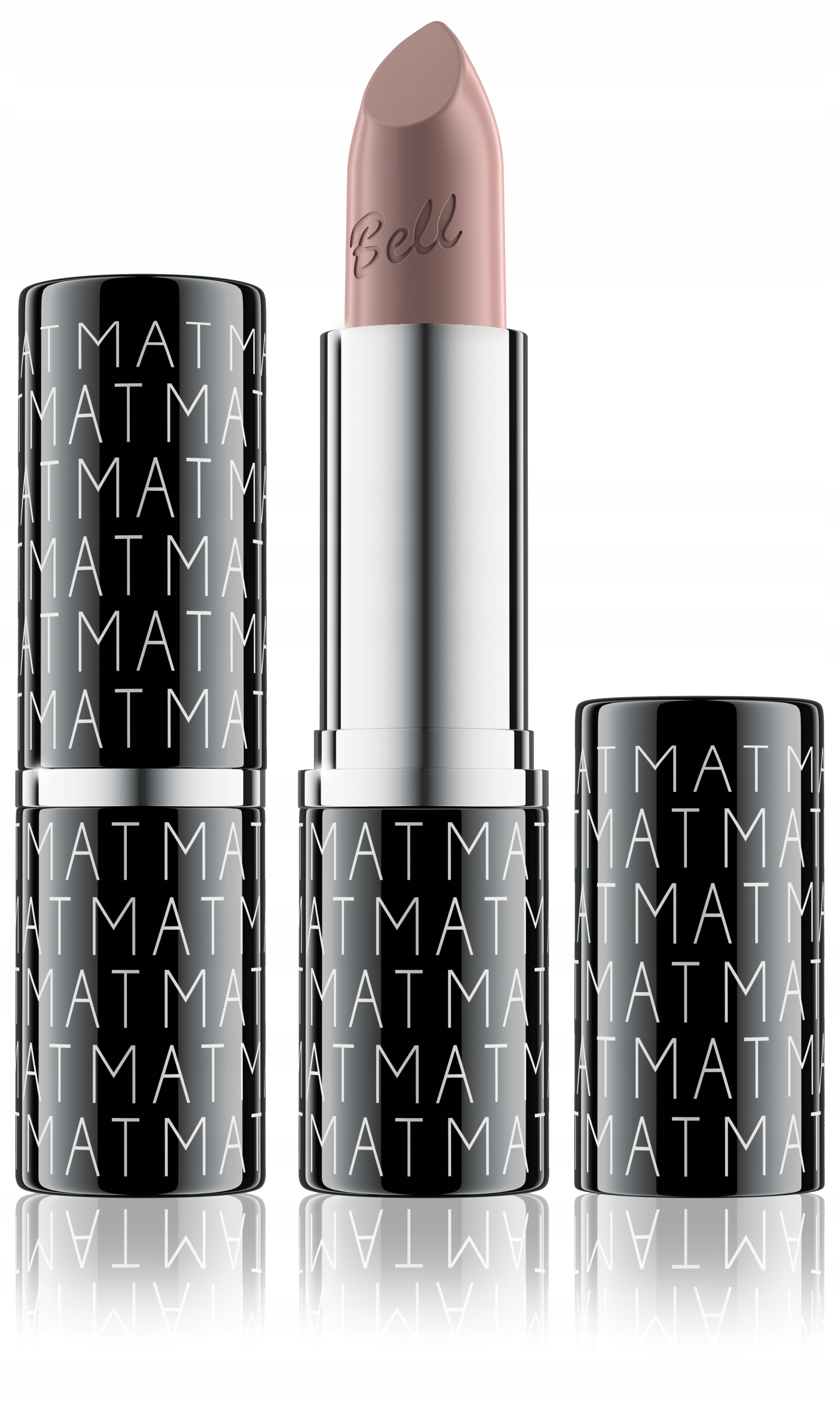 Bell Velvet Mat pomadka do ust 01 Naked Nude