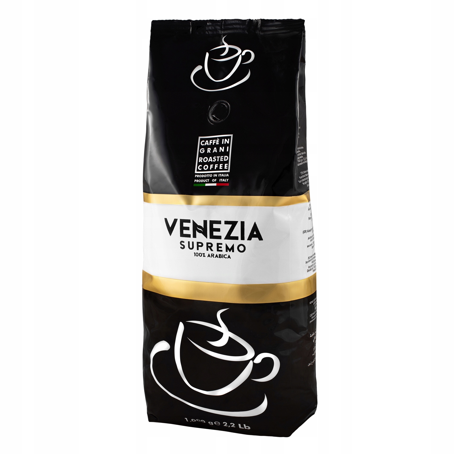 Levně Káva zrnková 1 Kg Arabica Venezia Supremo Arabica ovocné tóny 1000 g