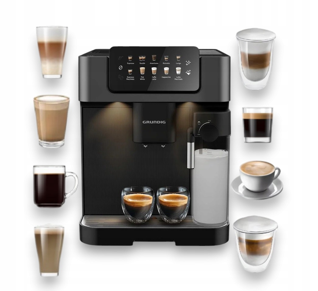 Automatyczny ekspres ciśnieniowy Grundig Kva 7230 1350 W czarny