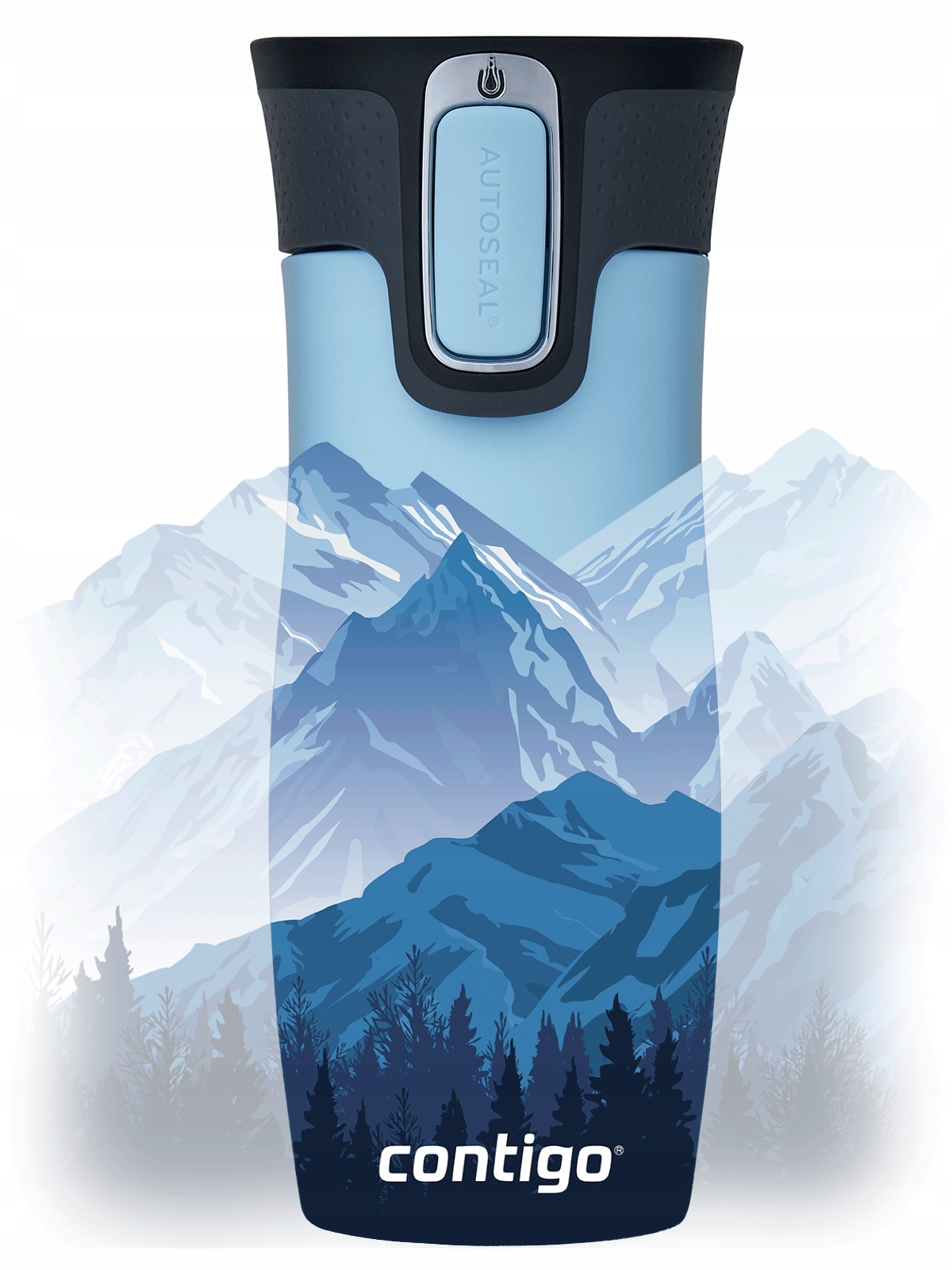 Termohrnek Contigo West Loop 2.0 Na Kávu Do Auta Hory Ve Dne 470 ML