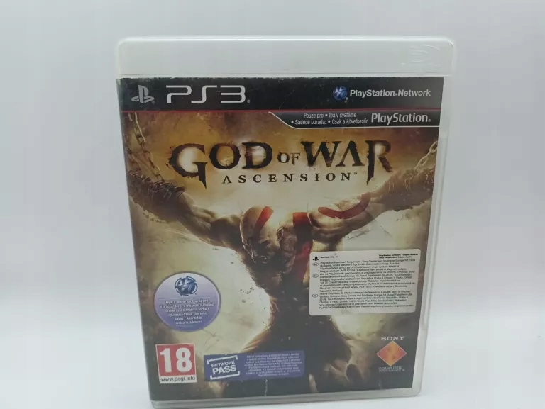 GRA PS3 GOD OF WAR ASCENSION