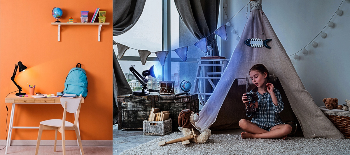 LAMPKA LED NA BIURKO KREŚLARSKA RETRO VINTAGE LOFT Długość/wysokość 67 cm