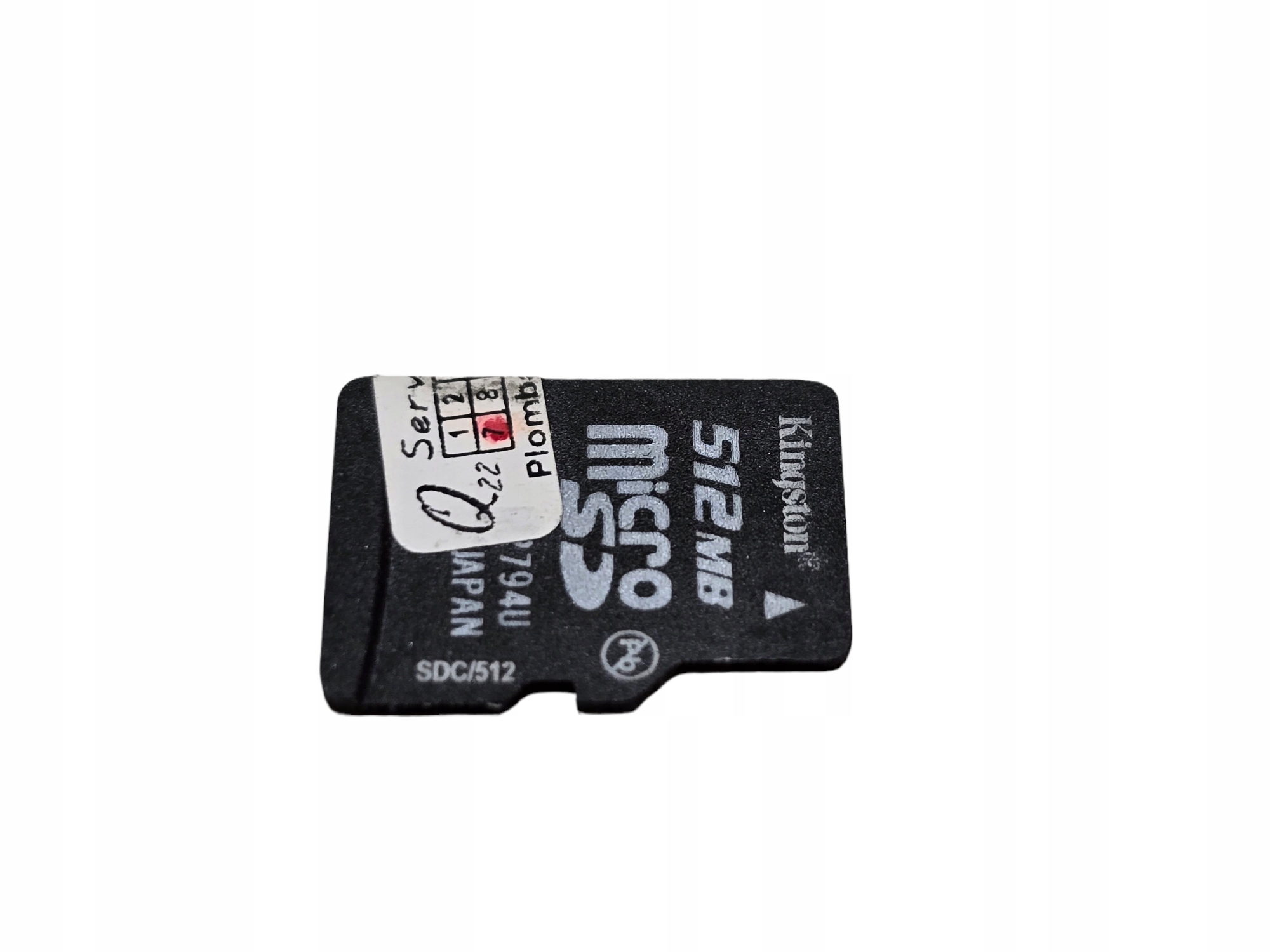 KARTA PAMIĘCI MICRO SD 512MB KINGSTON