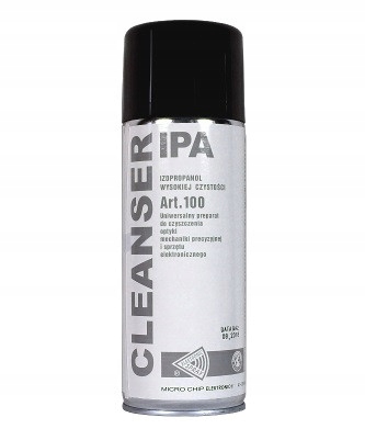 Izopropanol Ipa Spray Czysty Alkohol Izopropylowy 99,9% 400ML