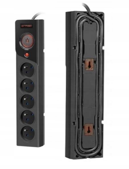 

Listwa Zasilająca Armac Z5 Czarna 5M 5X 230V 10A