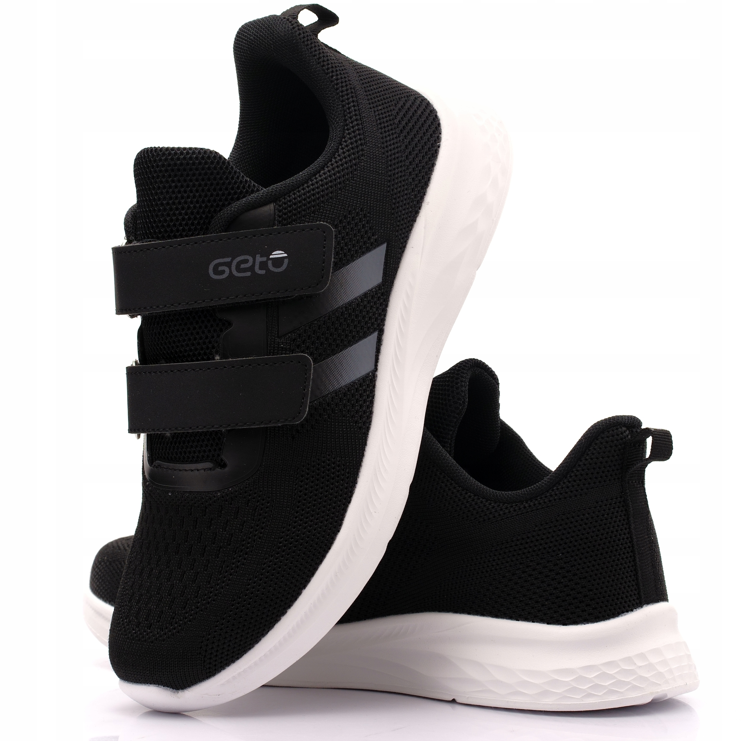 Buty Sportowe Adidasy Młodzieżowe Siatkowe Lekkie Na Rzepy 2550 38