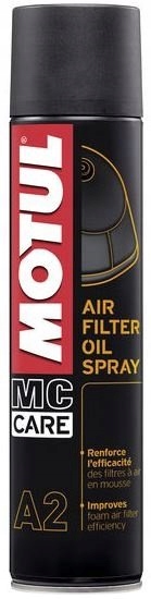 Olej Motul Air Filter Oil Spray A2 400ml