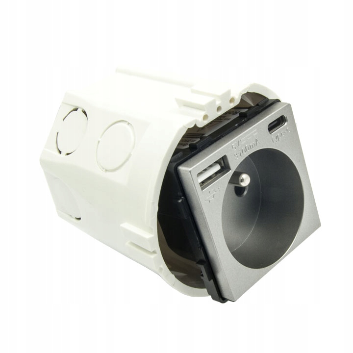 GNIAZDO USB A i C ELEKTRYCZNE QUICK CHARGE 3100mA Typ gniazda Gniazdo