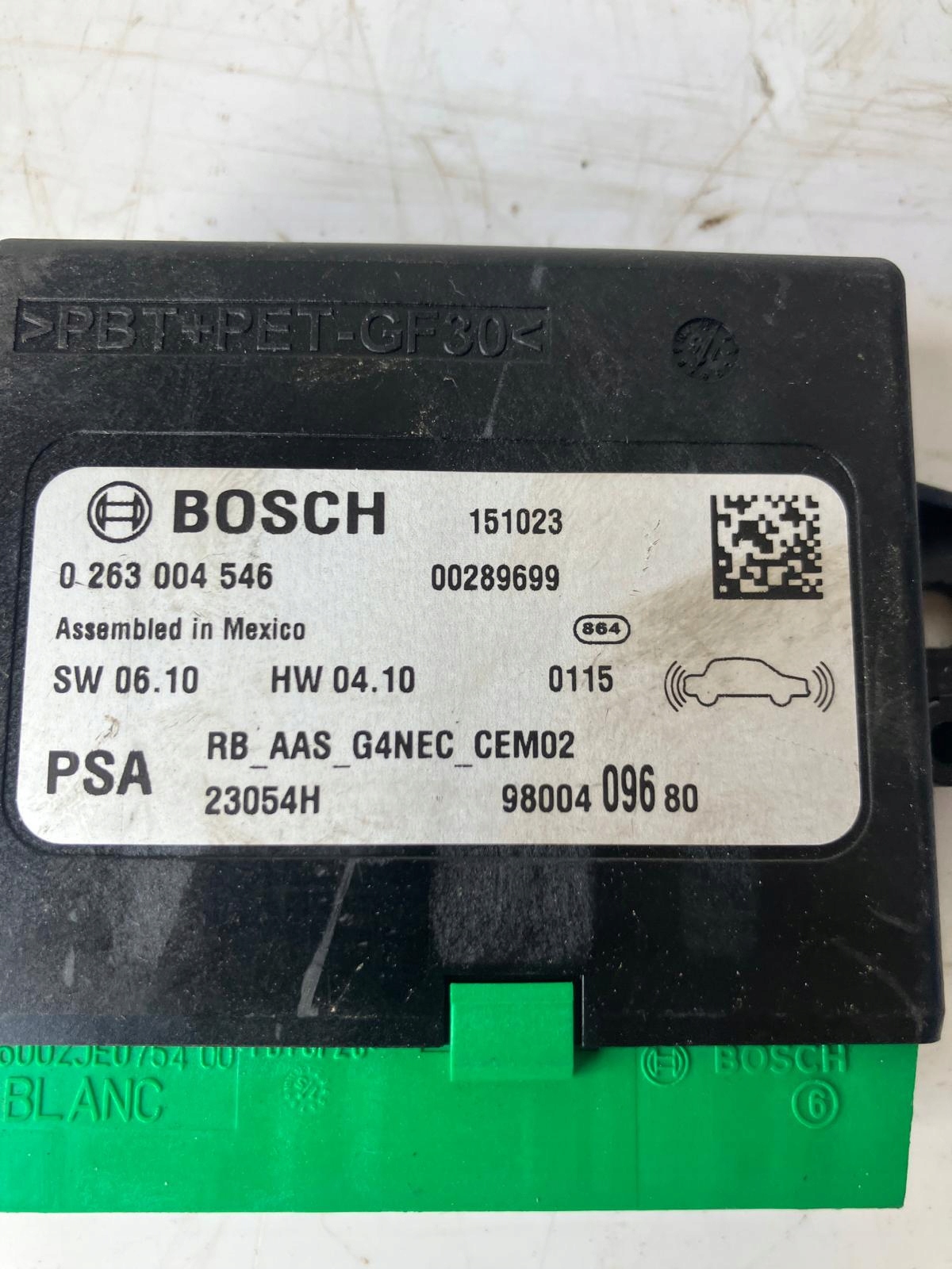 modulo PDC DS5 DS4 508 9800409680