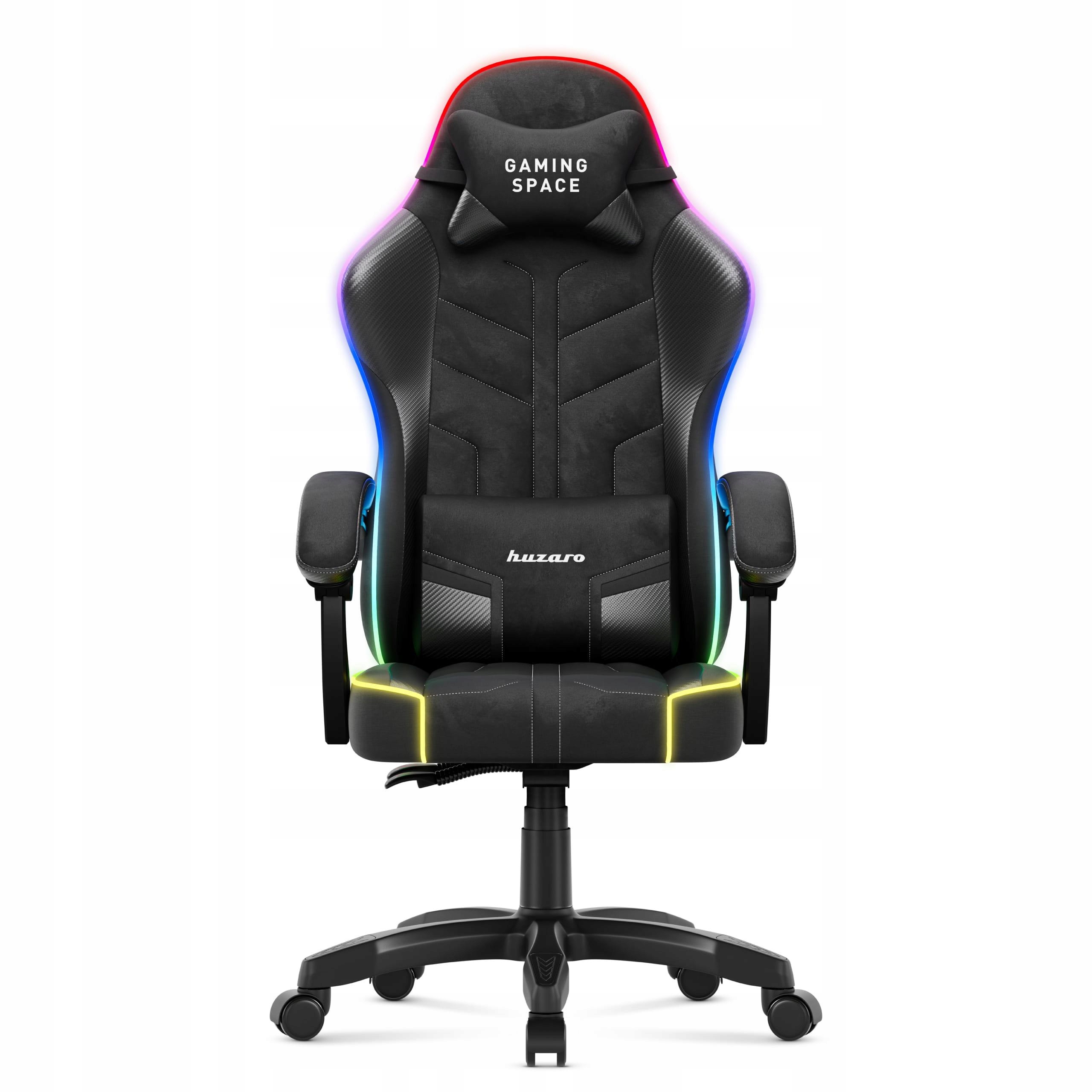 Fotel obrotowy Huzaro Force 2.7 RGB Black