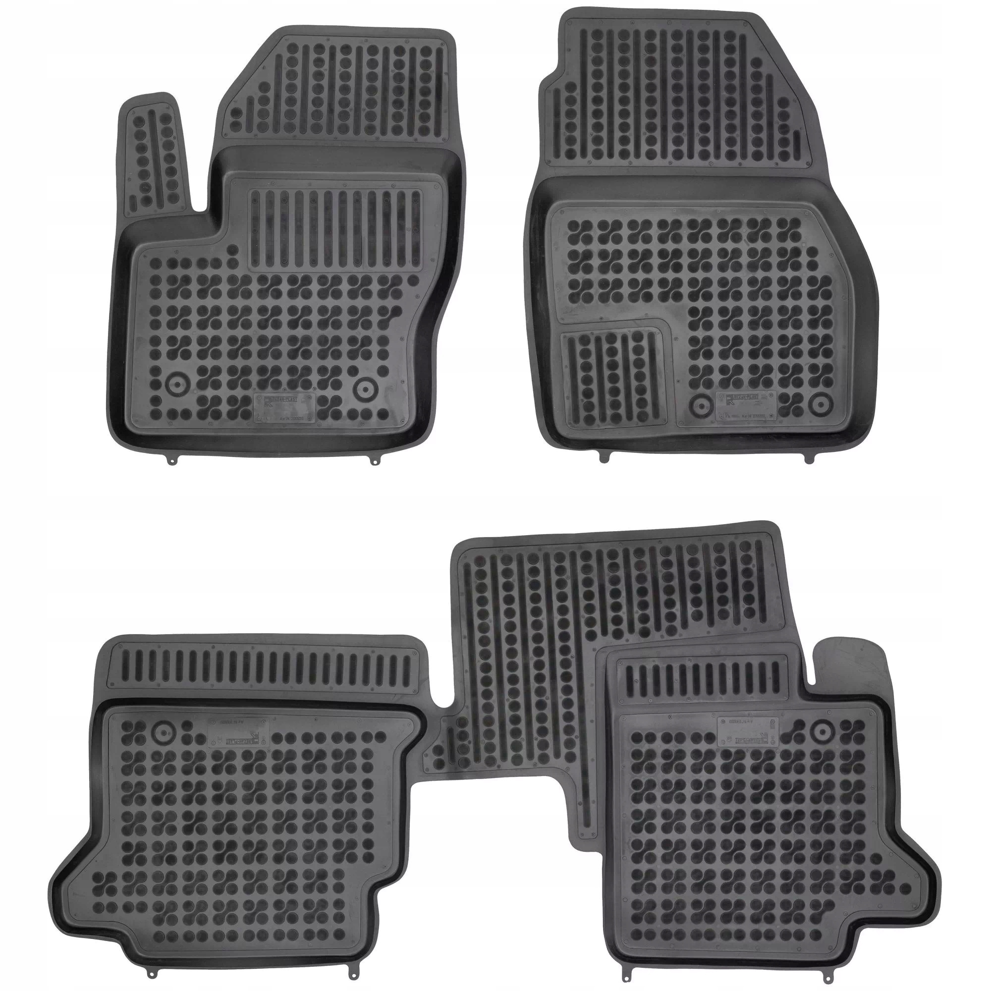 Dywaniki gumowe Ford Grand Tourneo Connect II 2013-2022 7 osobowy (złożony