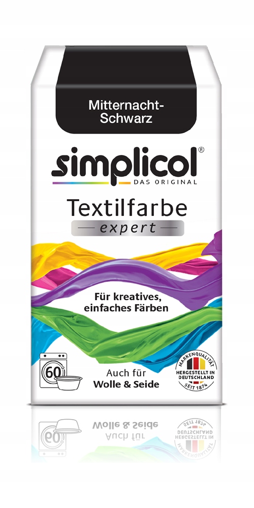 

Simplicol, Expert barwnik do tkanin, Czarny, 150 g