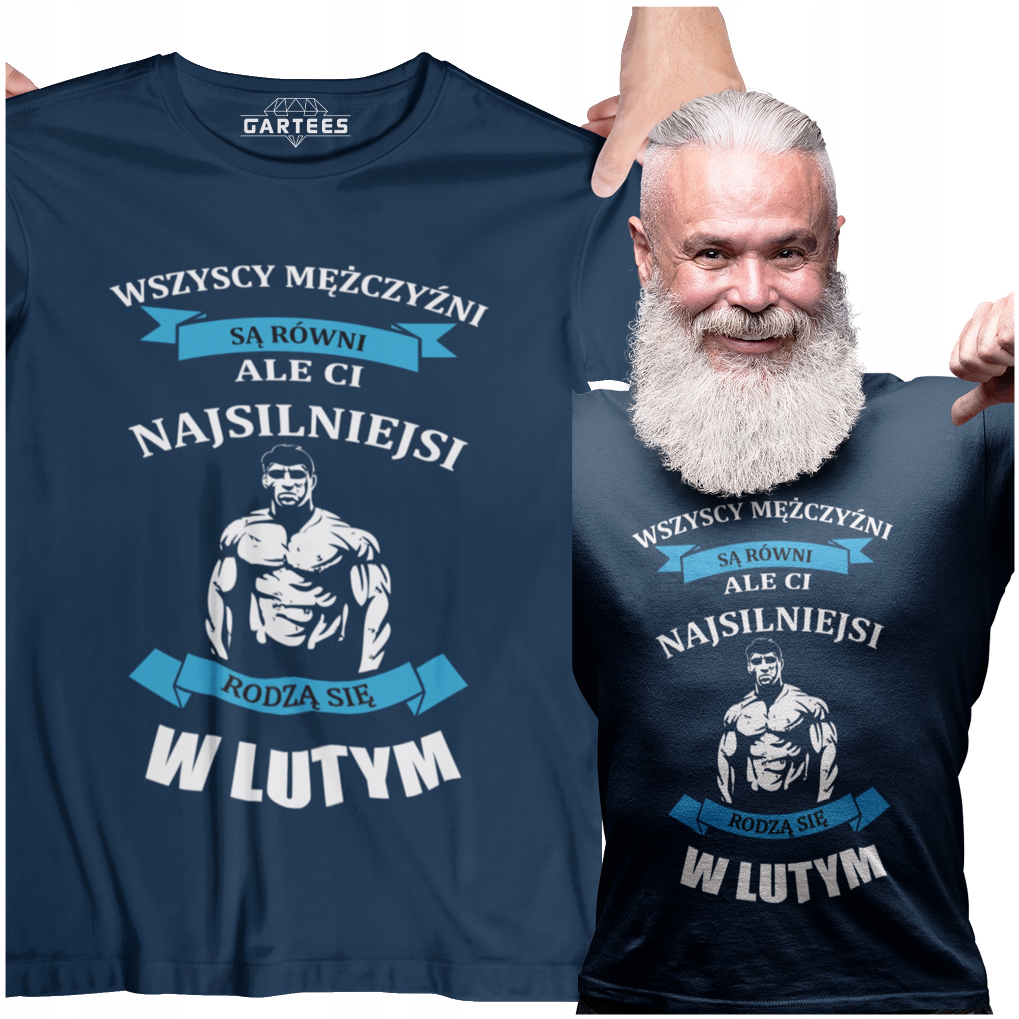 

Koszulka Męska Prezent Na Urodziny Luty Dla Niego