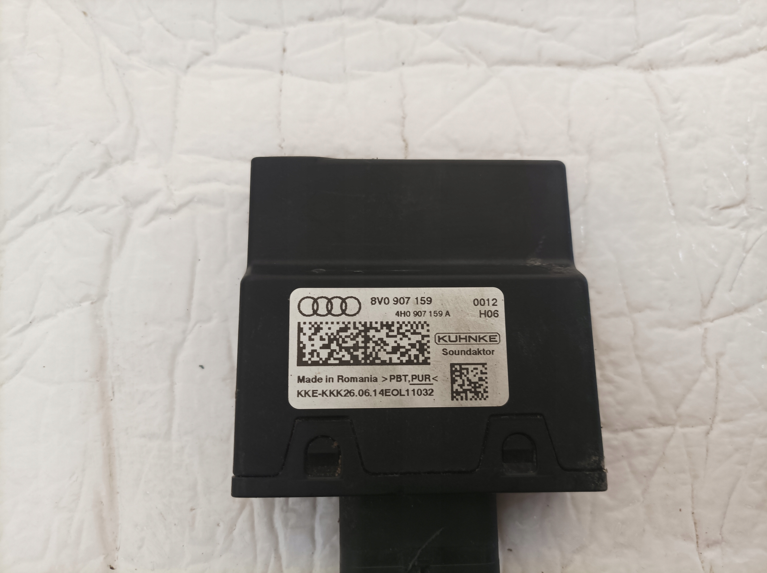 control unit DZWIEKU of the engine AUDI A3 S3 8V 8V0907159