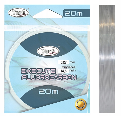 Żyłka York Execute Fluorocarbon Ø 0,45 mm