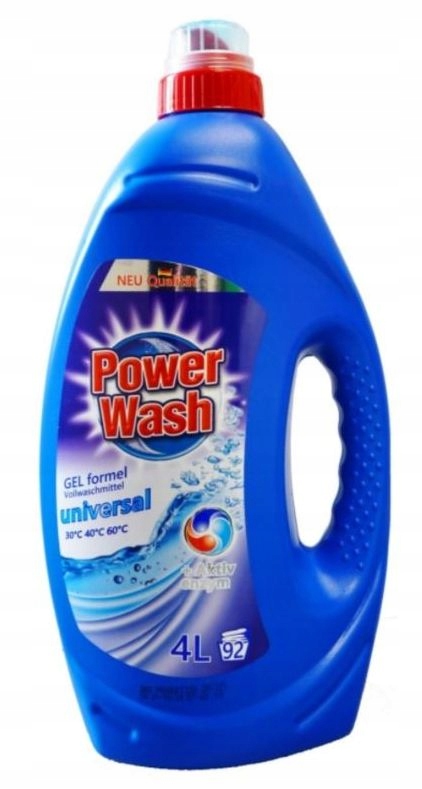 

Power Wash żel do prania 4L Uniwersalny(niebieski)