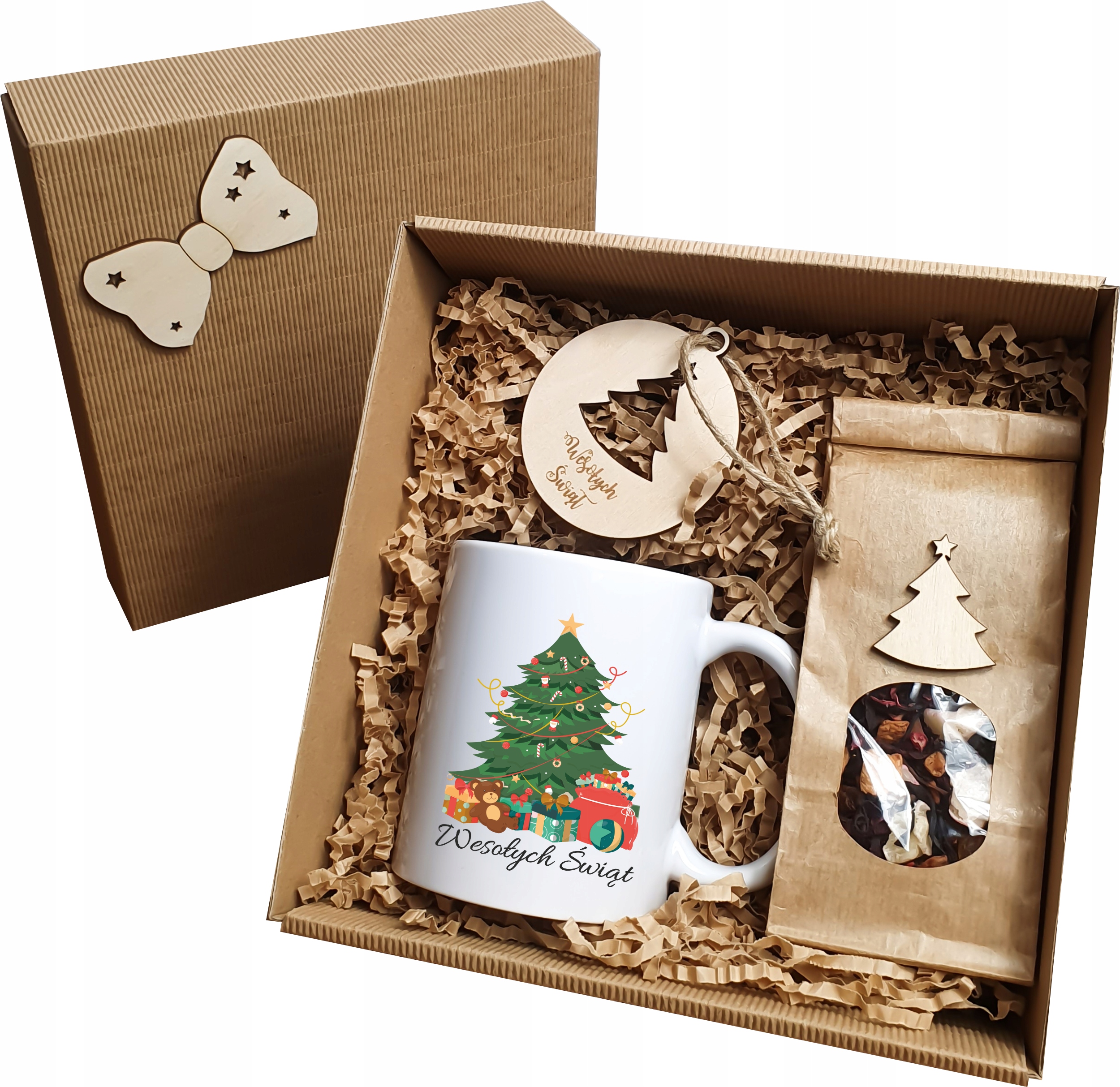 

Kubek Z Herbatą Świąteczny Święta Zestaw