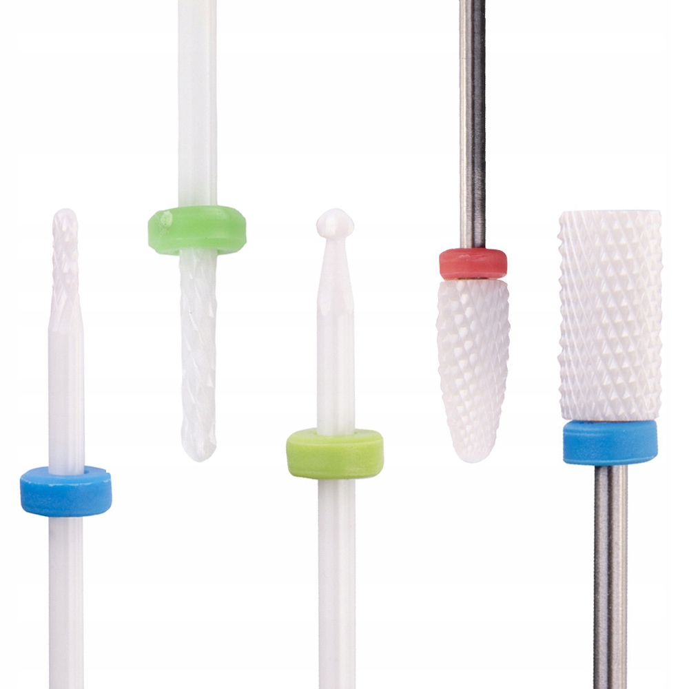 

Zestaw Frezów Ceramicznych Do Paznokci 4+1GRATIS