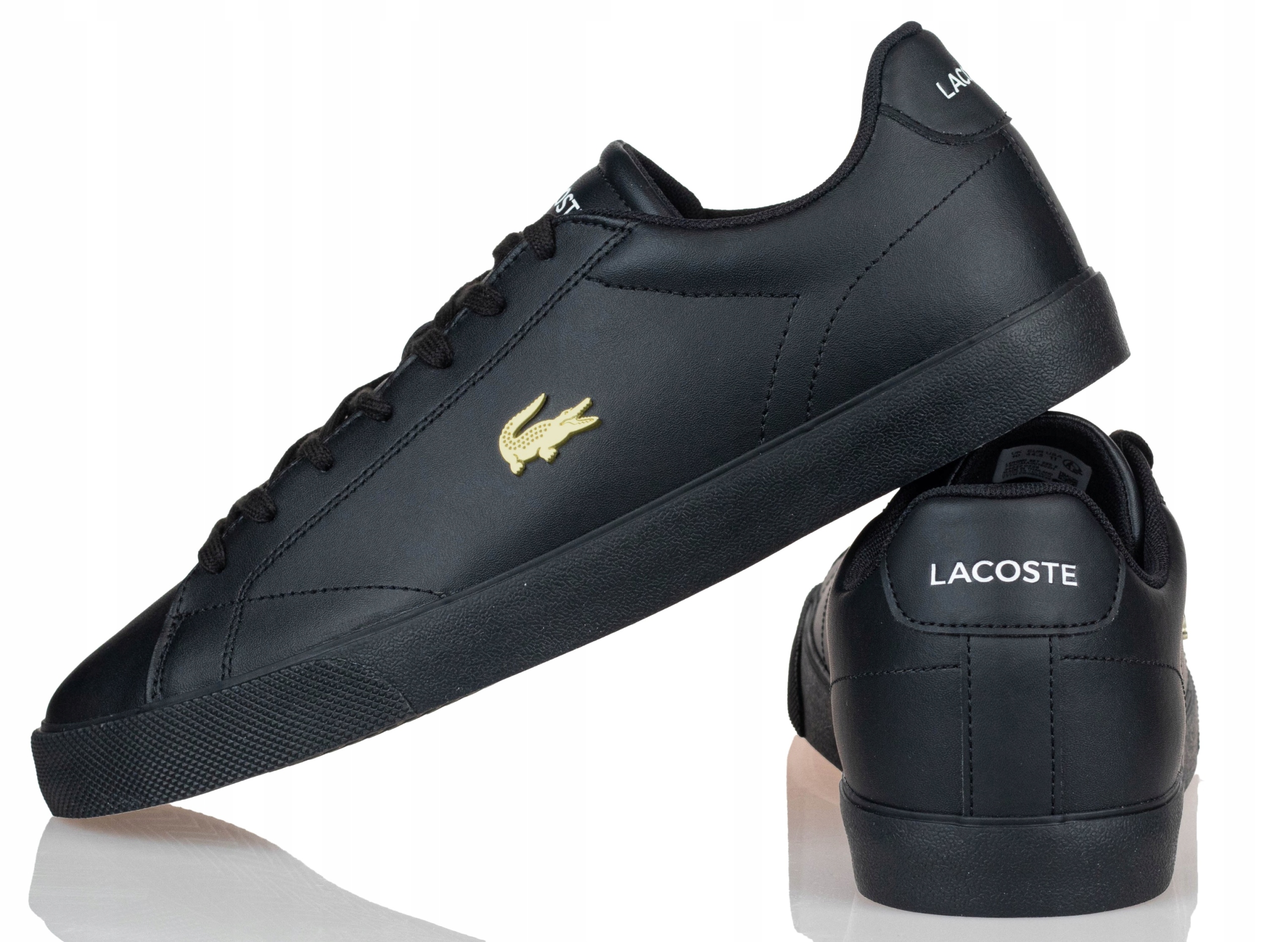 Lacoste Lerond Set Cma 225 2 Buty Czarne Męskie 750CMA001602H R-43