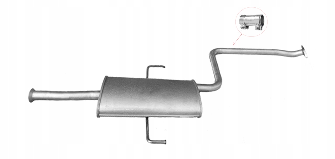 Hyundai Matrix 1.5 Crdi 1.6 1.8 (2001-2008) Tlumič