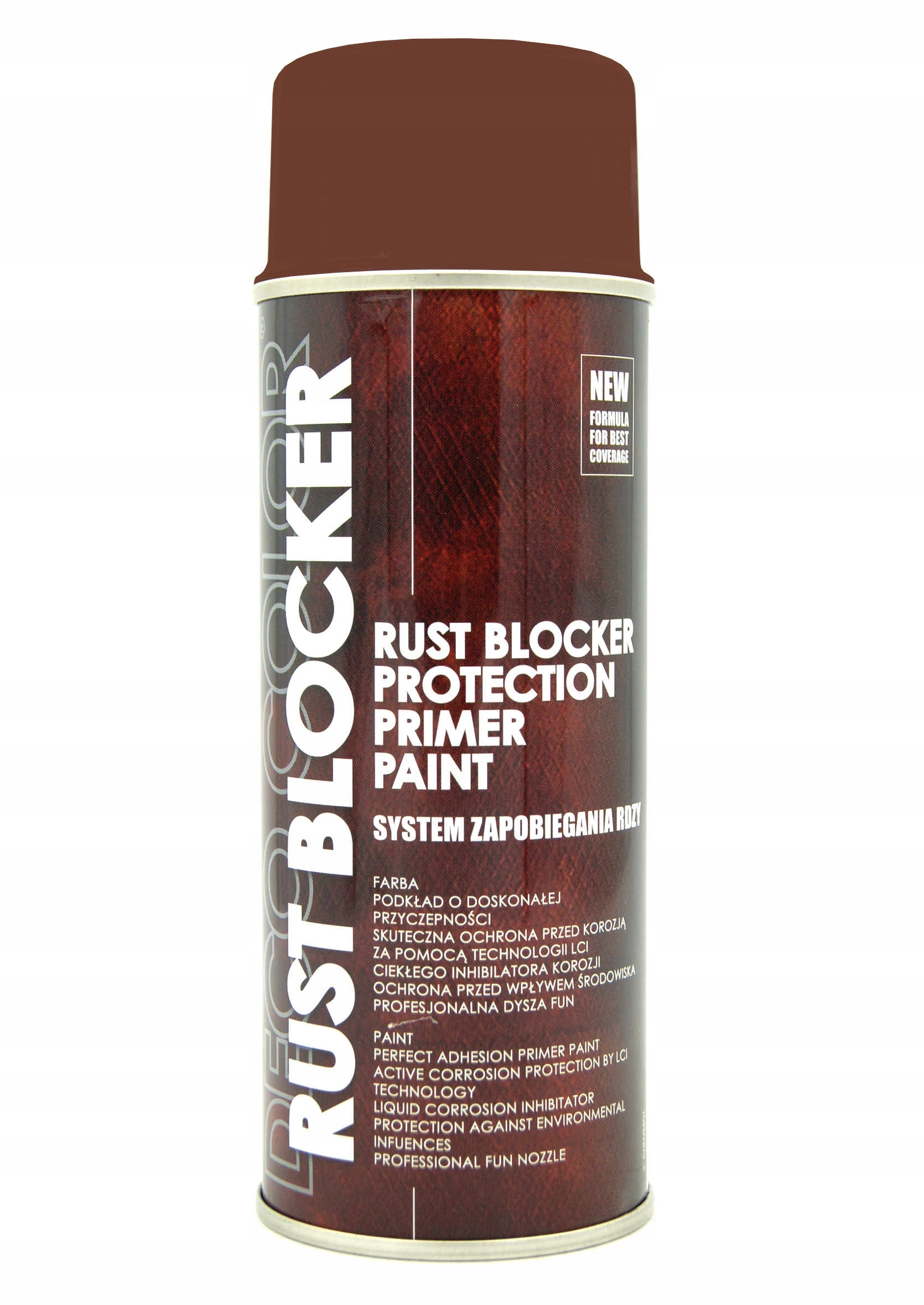 

Farba W Sprayu Na Rdzę Rust Blocker Brązowy 400ml