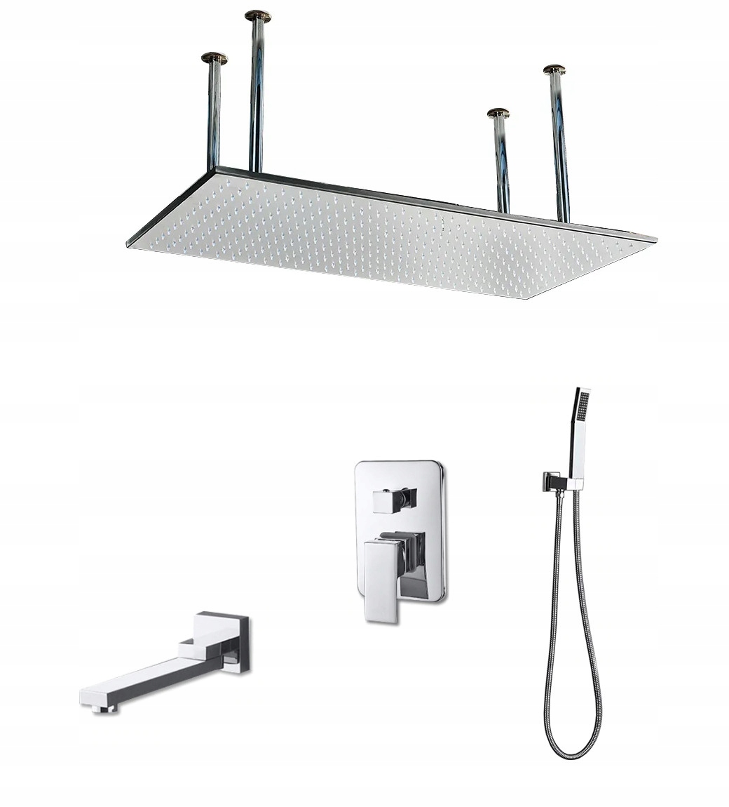 Podomietková Súprava S Dažďovými Tryskami 80x40 Led Otočná