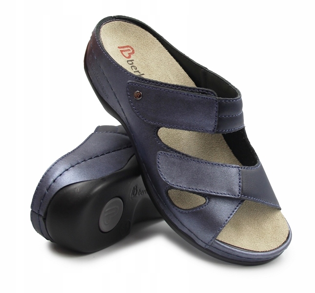 Loutky pro ženy na letní dovolenou z přírodní kůže Berkemann Janna 40