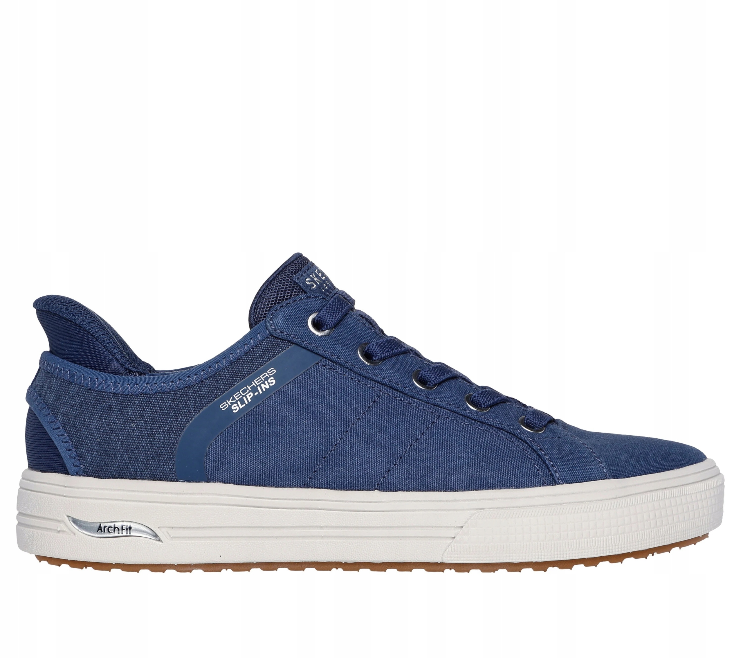 Dámské boty Skechers Slip-ins: Arch Fit Arcade Forever Cozy tmavě modré