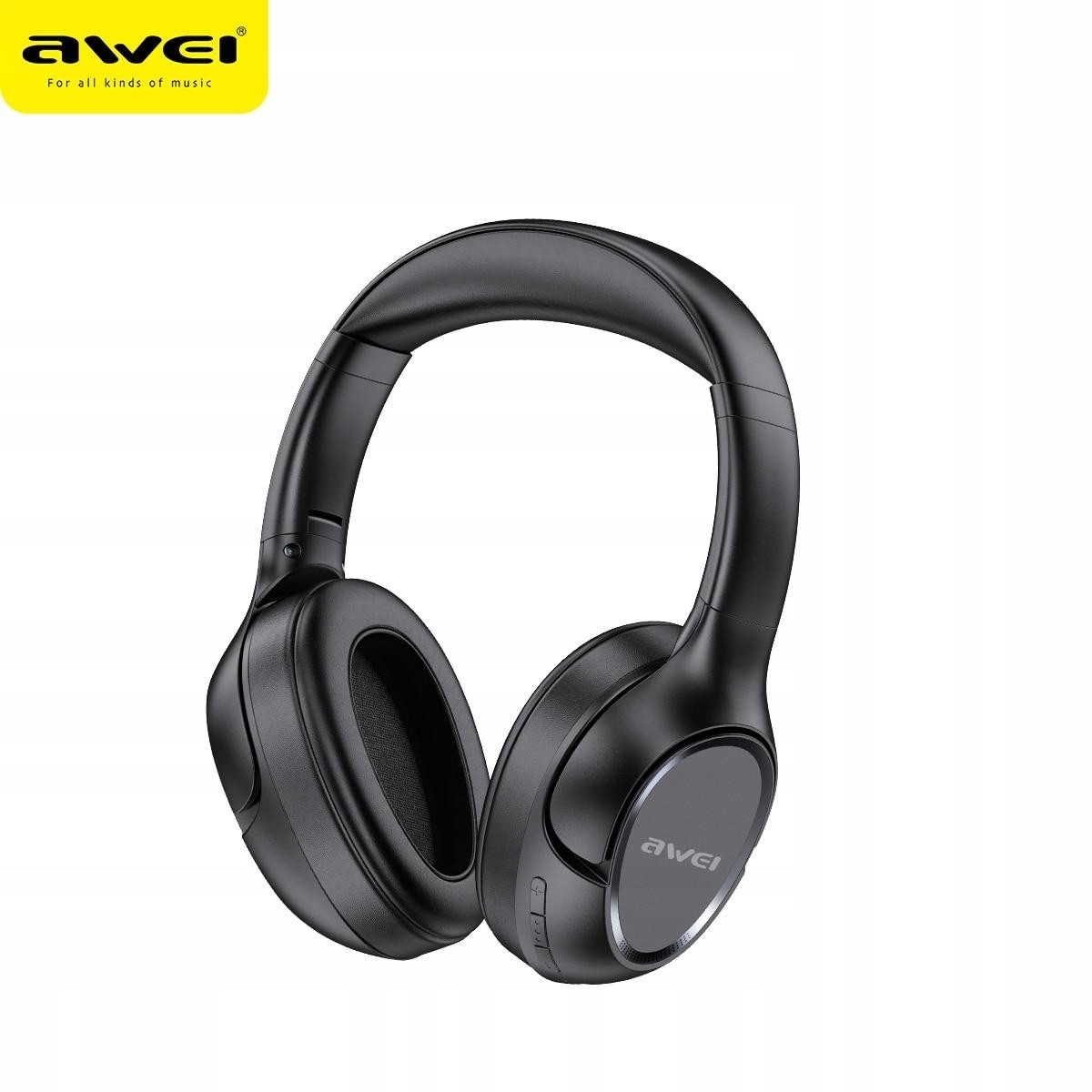 Awei Słuchawki nauszne Bluetooth A770BL Czarne